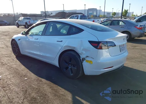 2021 Tesla Model 3 Standard Range Plus Rear-Wheel Drive from USA, damaged, VIN 5YJ3E1EA2MF066370